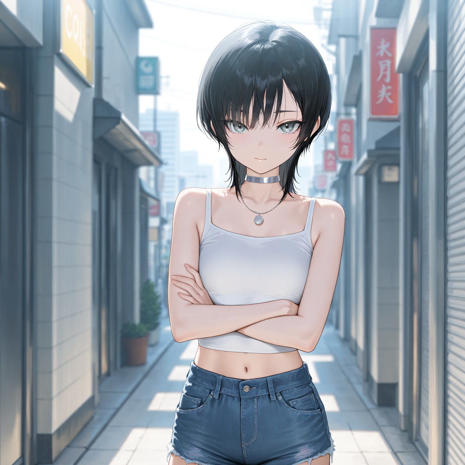 久しぶりに莉羽にあった シーン