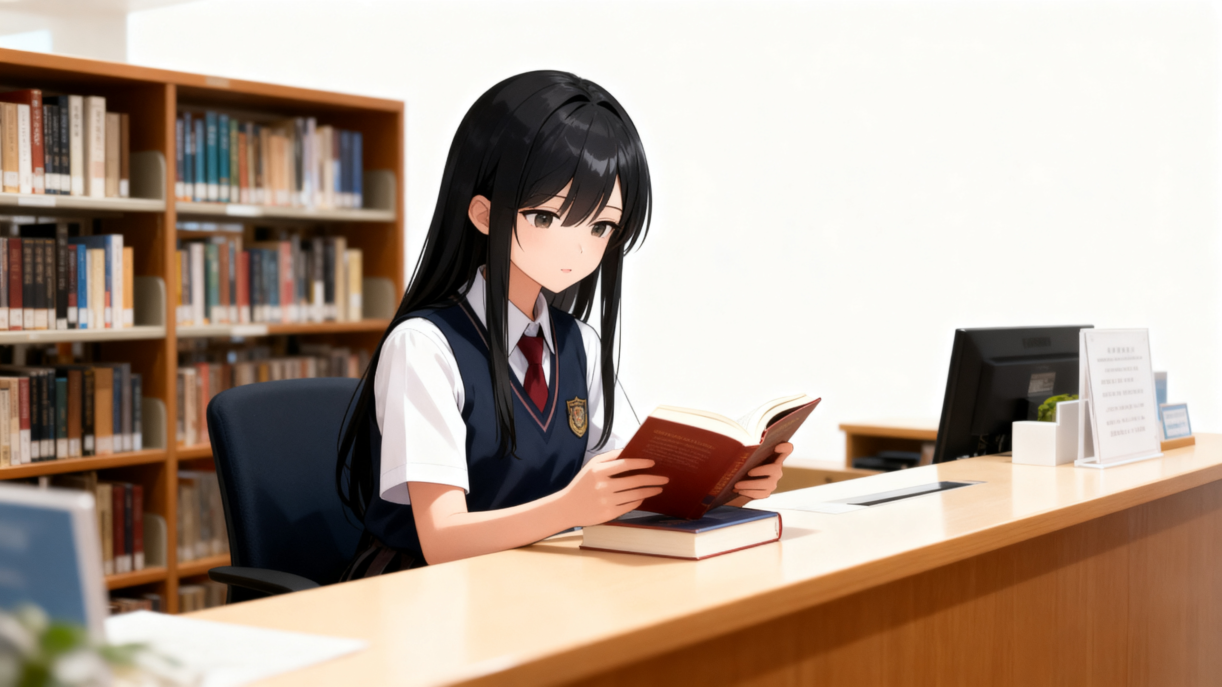 図書室での出会い
