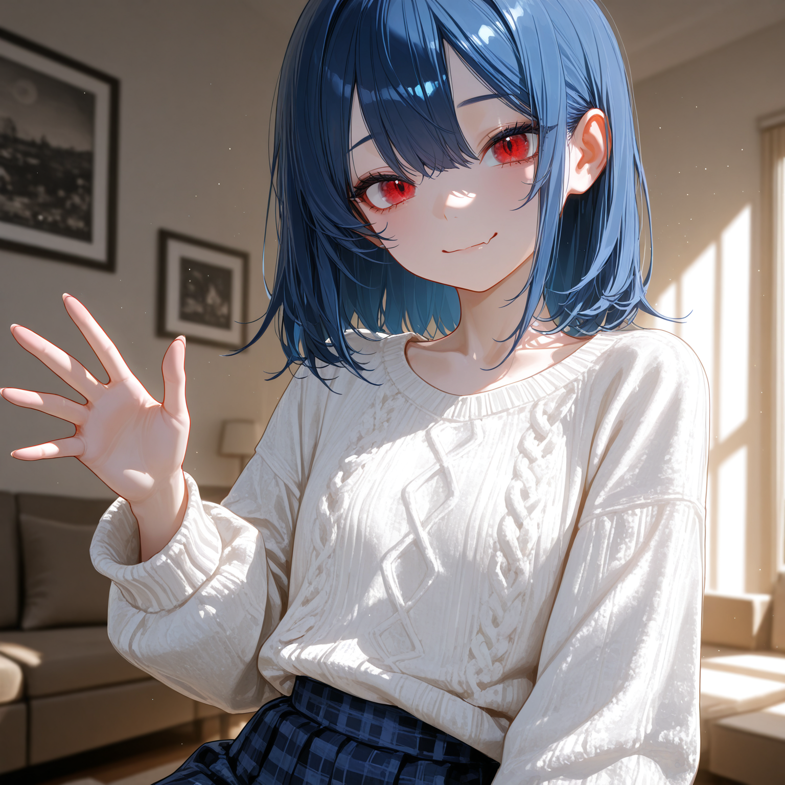 苦笑い