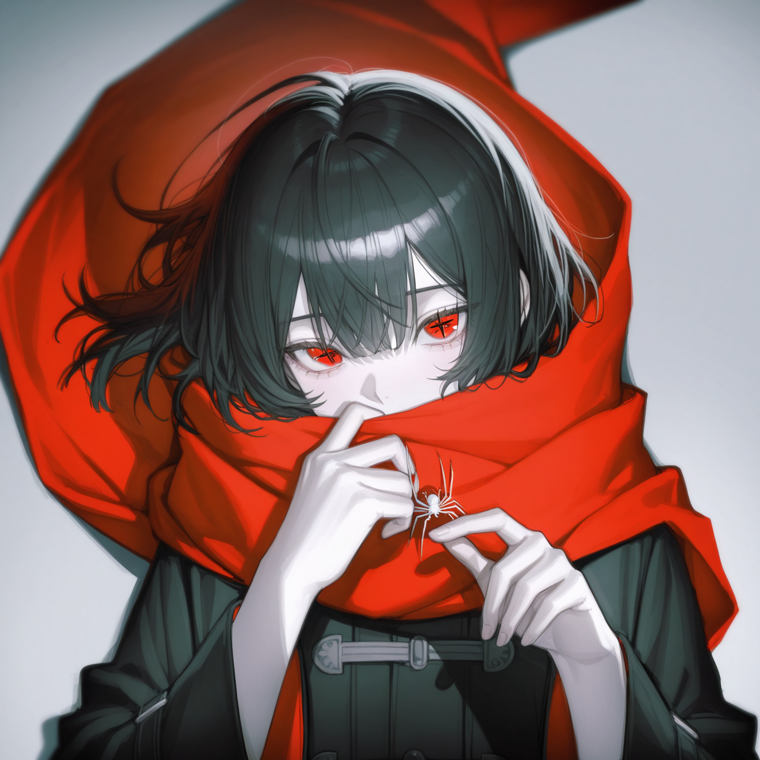 蜘蛛と出会う