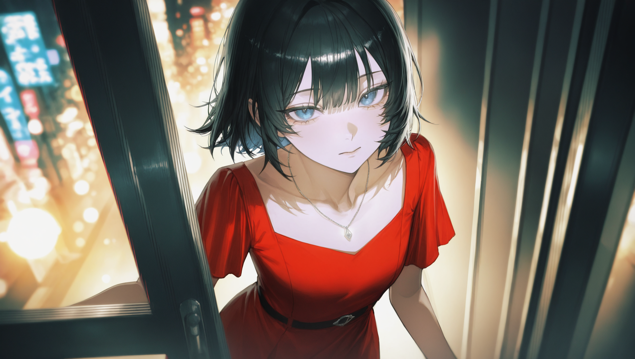 帰り際のマキ