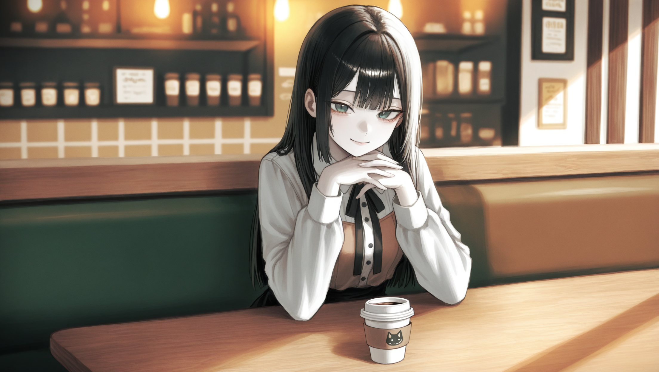美しいお客さん