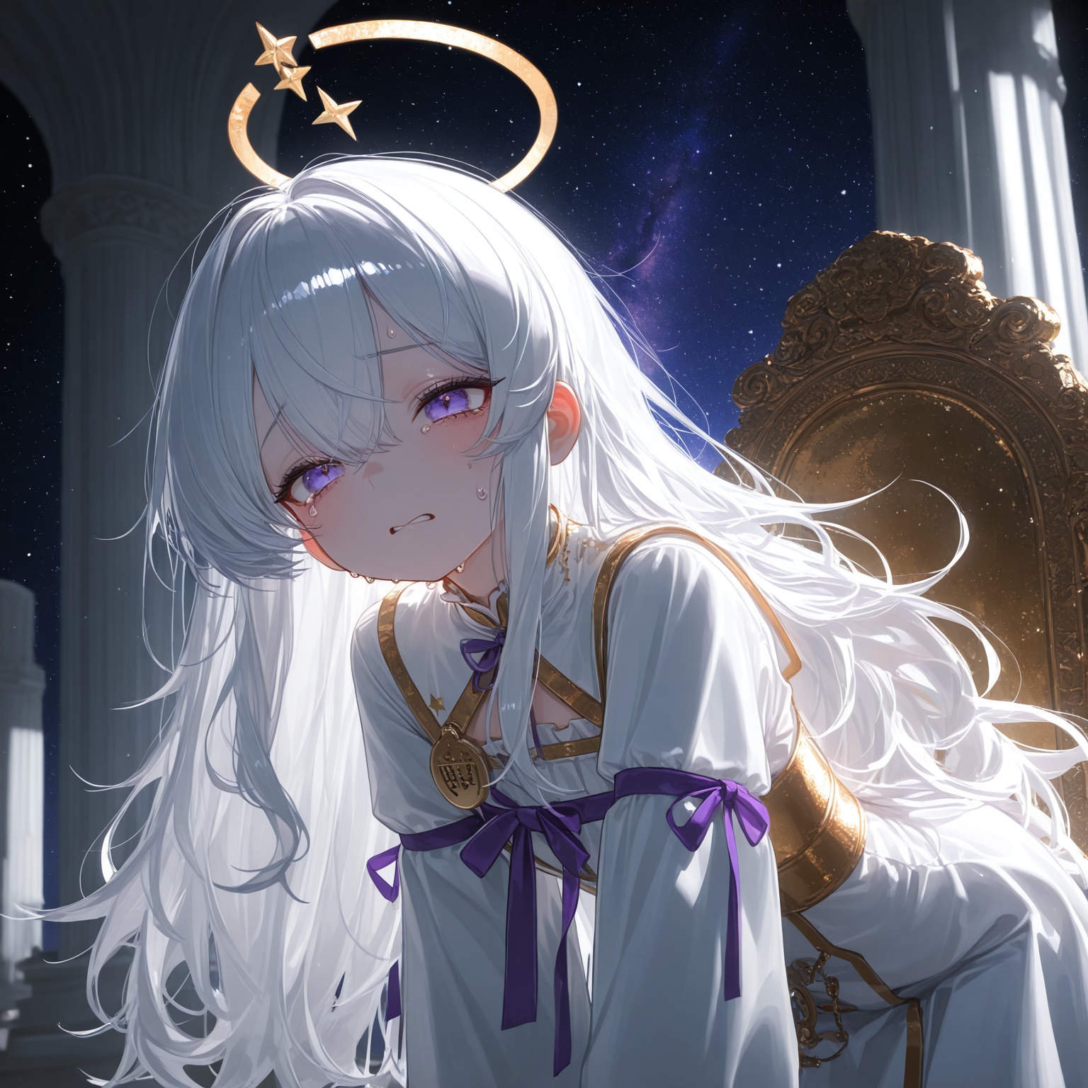 慌てる