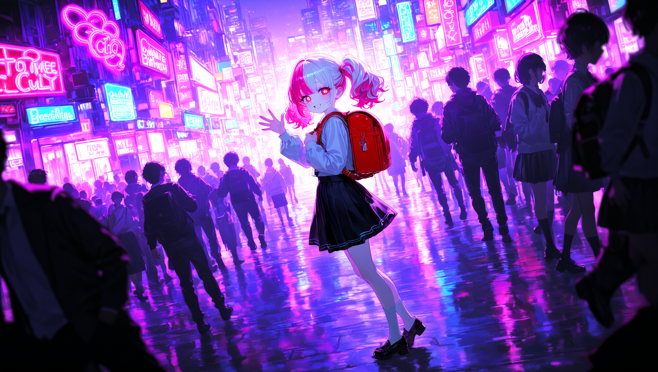 オリビアと約束して別れる