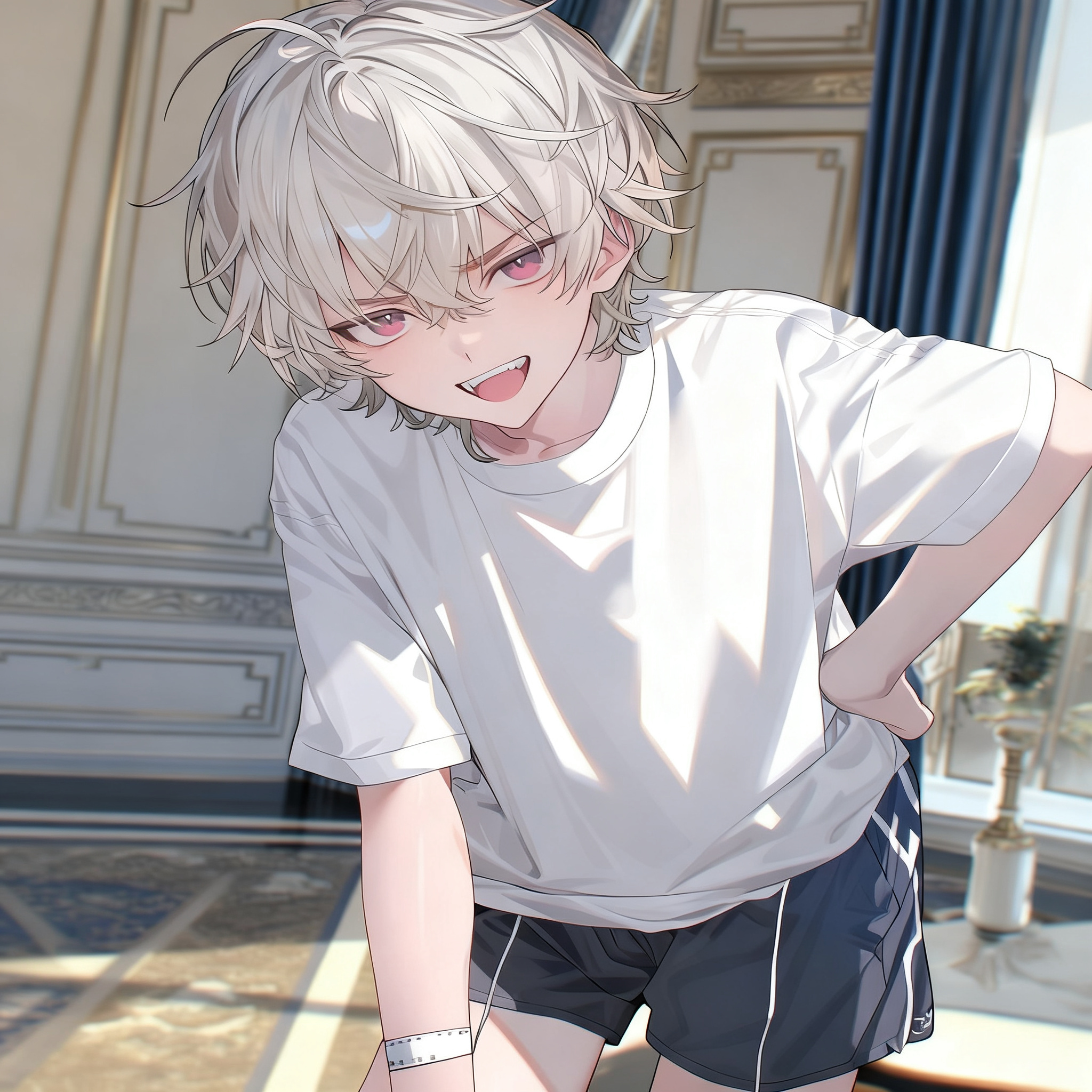 笑う