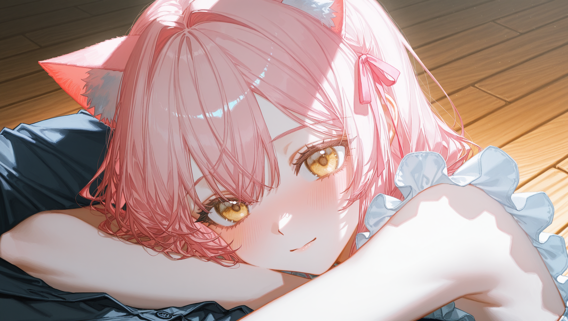 ご主人様を迎えに行くシーン