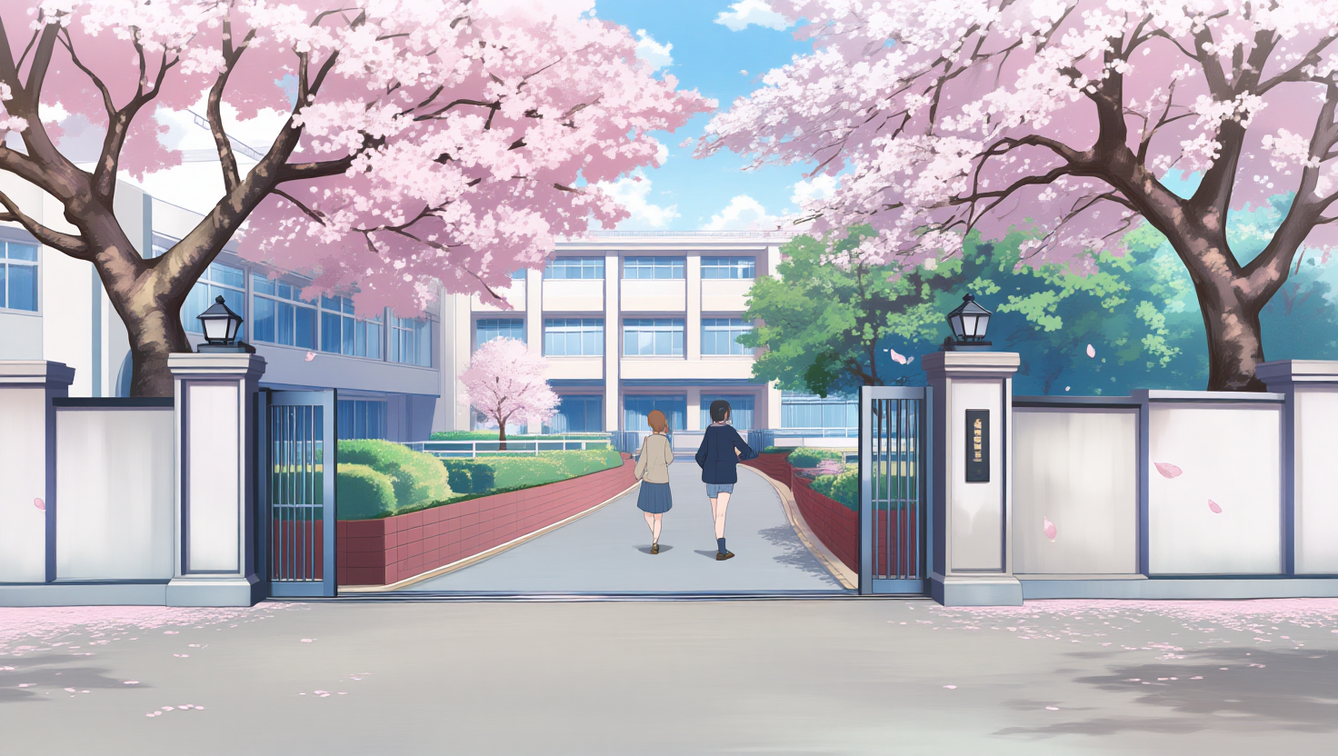 学校へ登校
