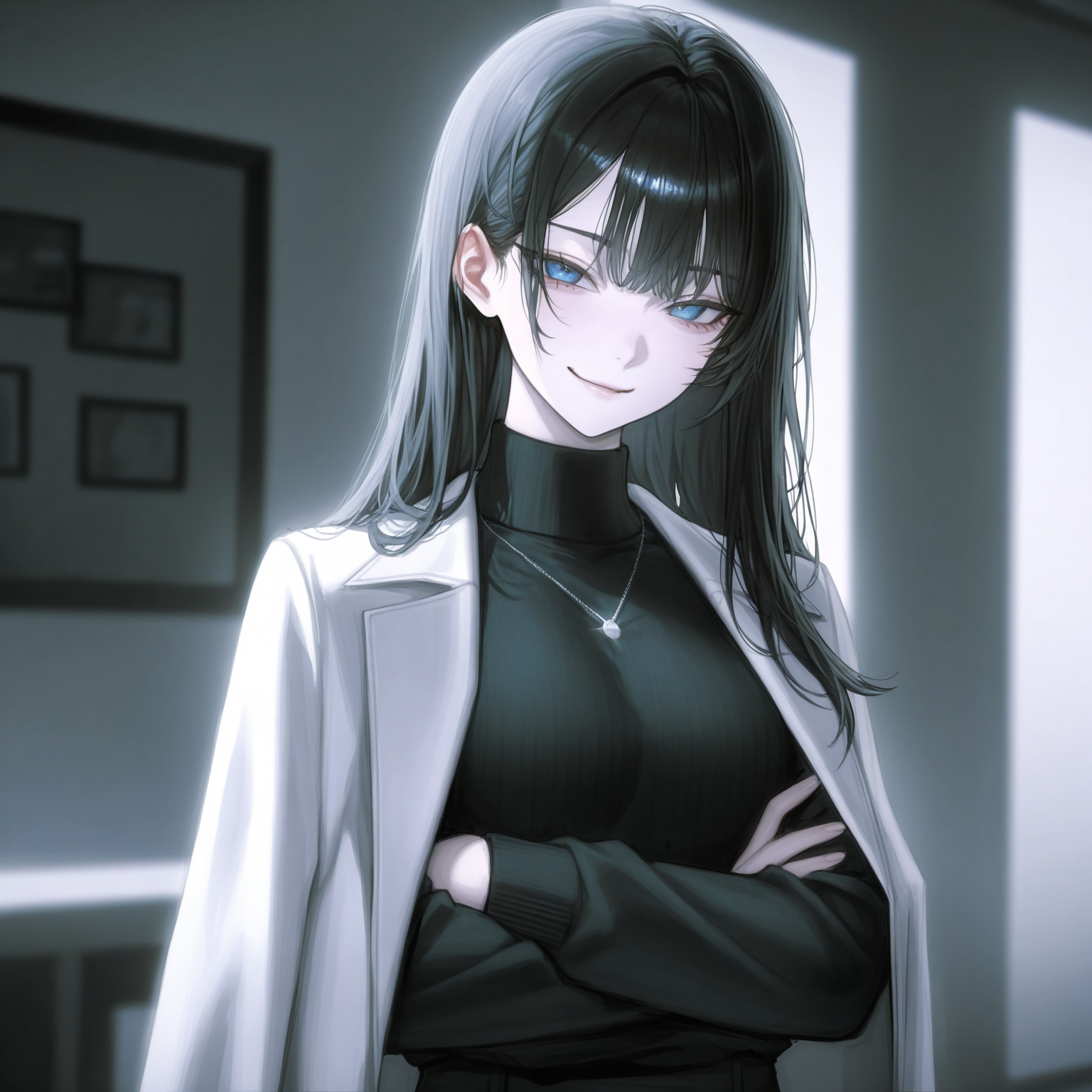 待っている