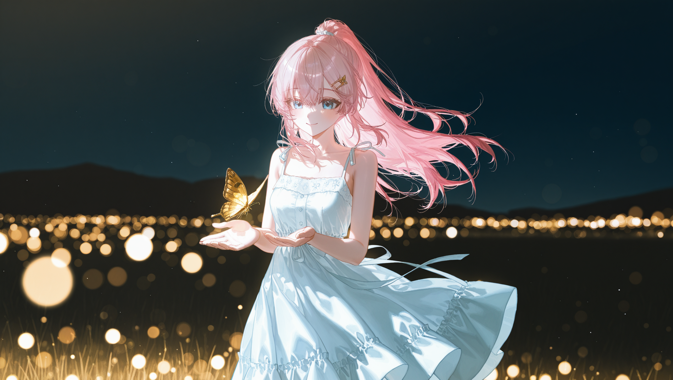 桜が睨みつけくる