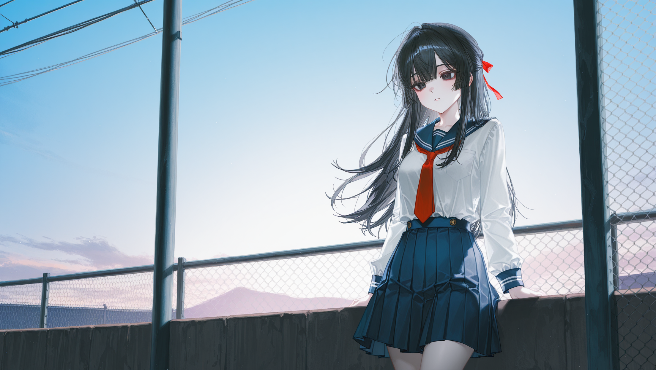 放課後の屋上そこには制服姿の凜がいた