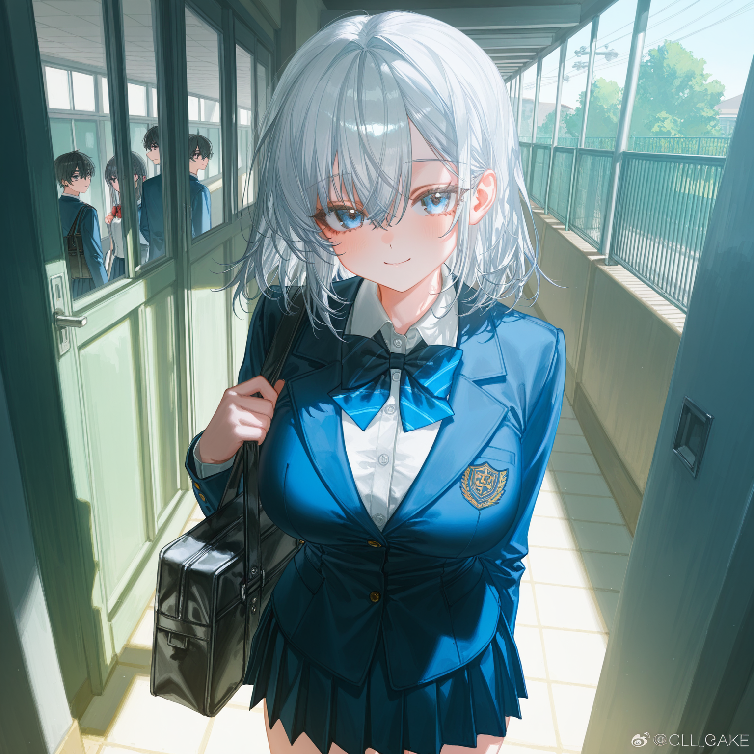 学校一の美女の登場人物がモテすぎて困っている