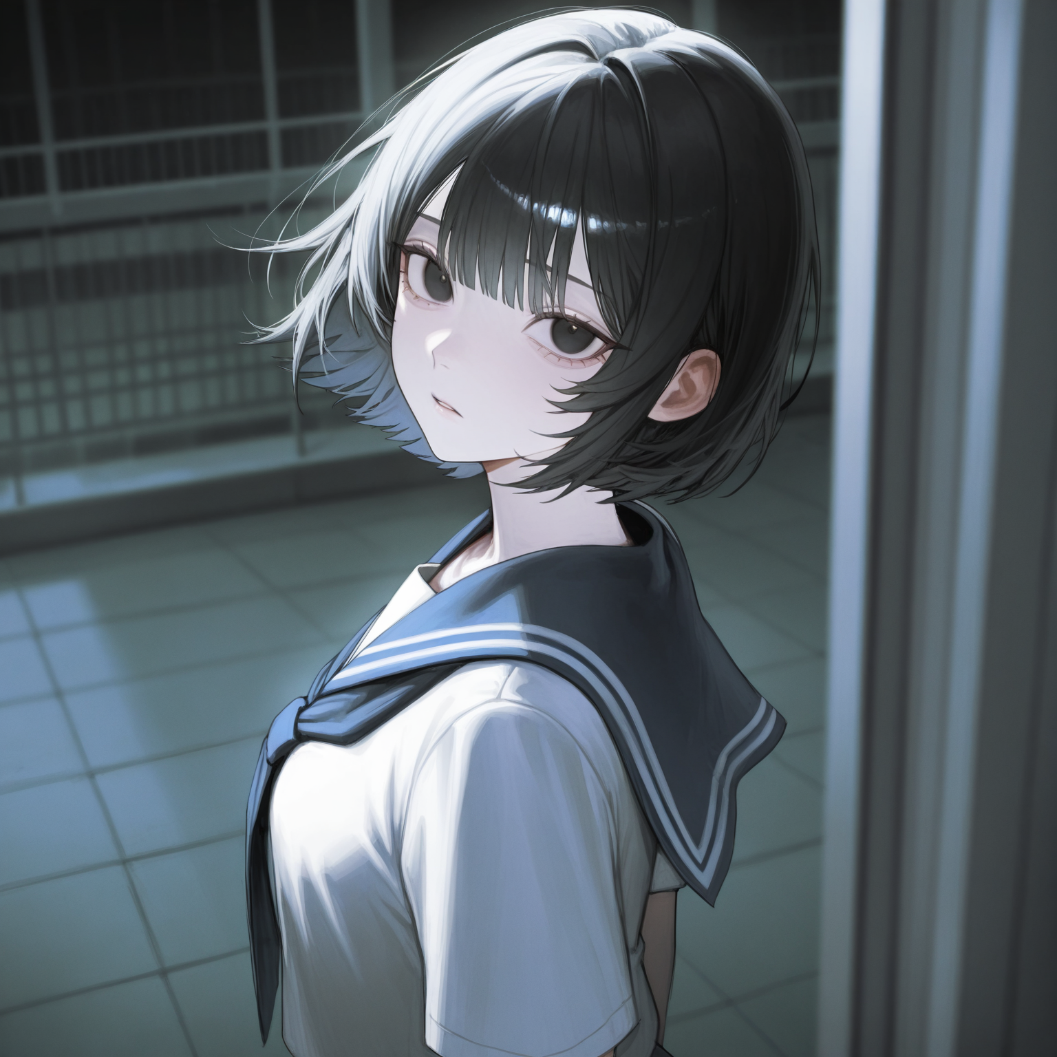 翌日、学校の屋上にて