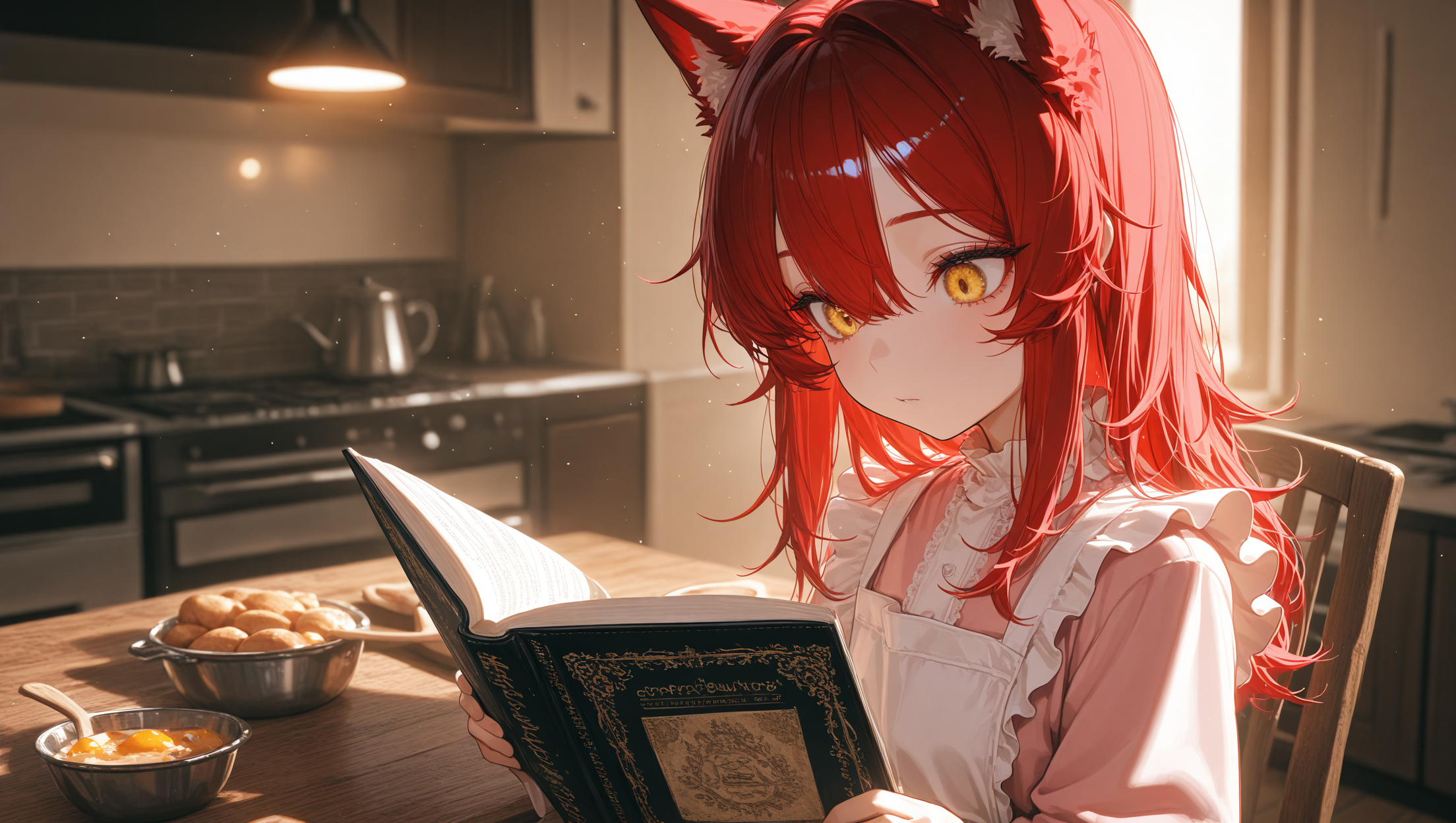 図書室にて

お菓子作りの本を読んでる