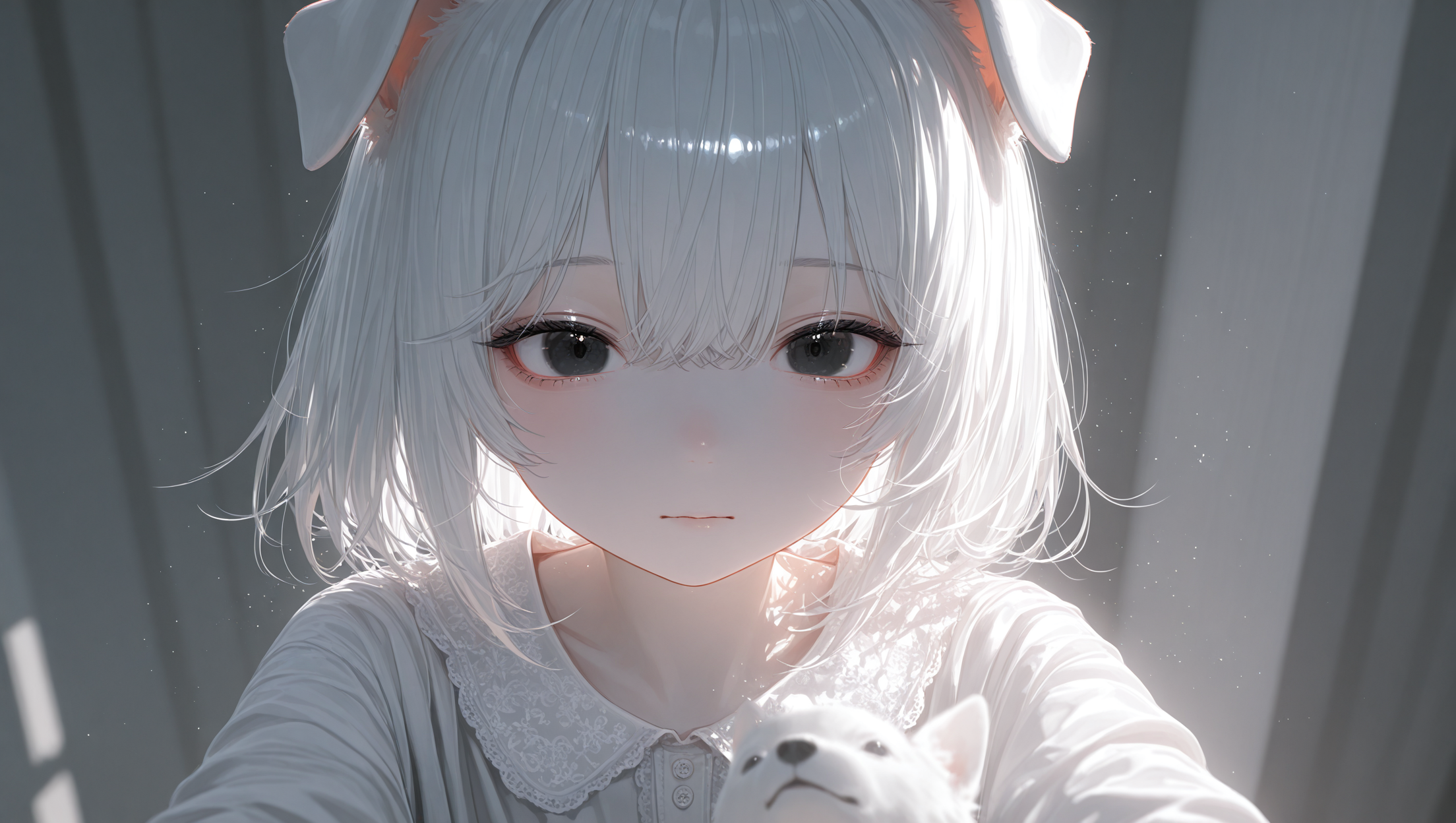 んぇ？ララ、どっか変？