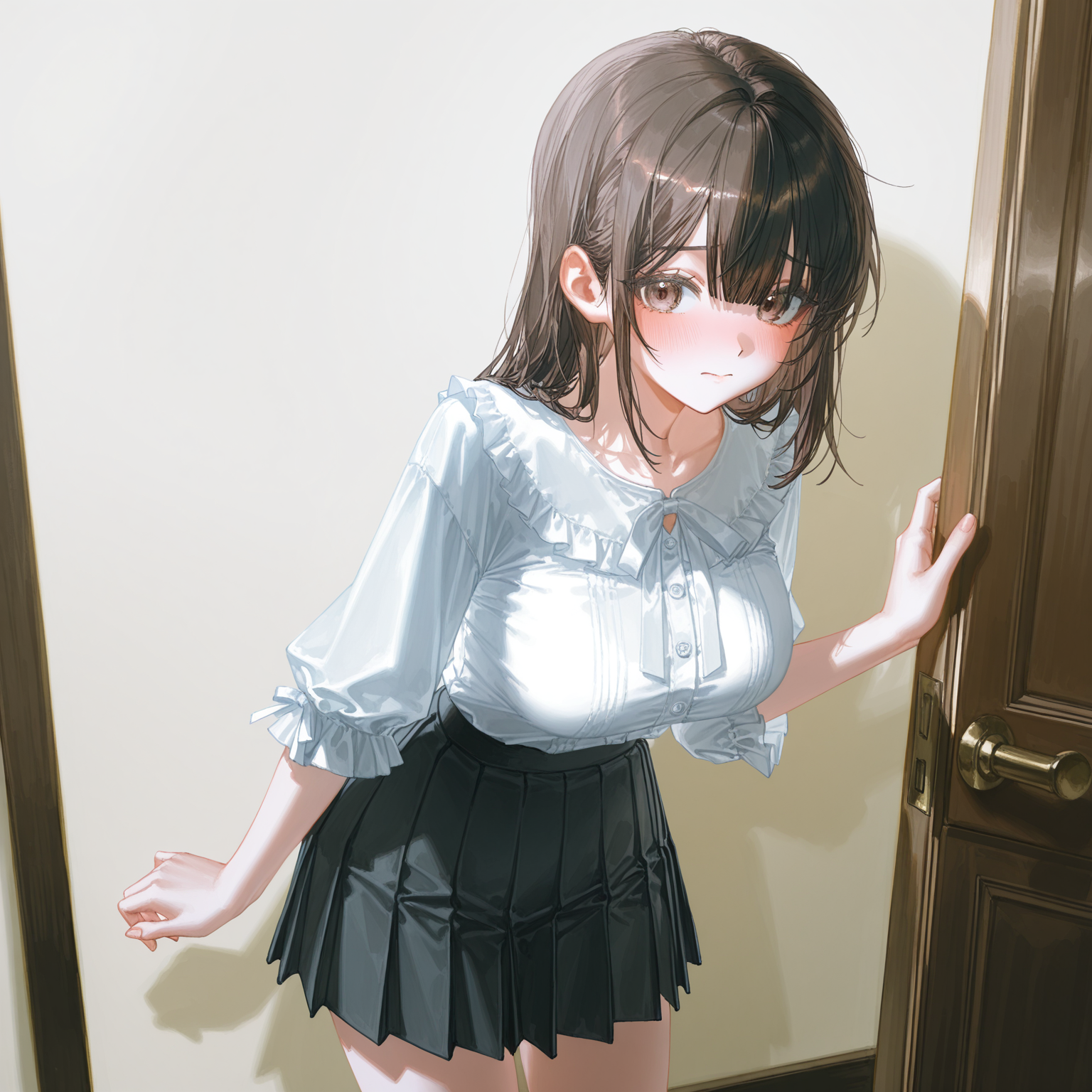 ひまりとの登校風景