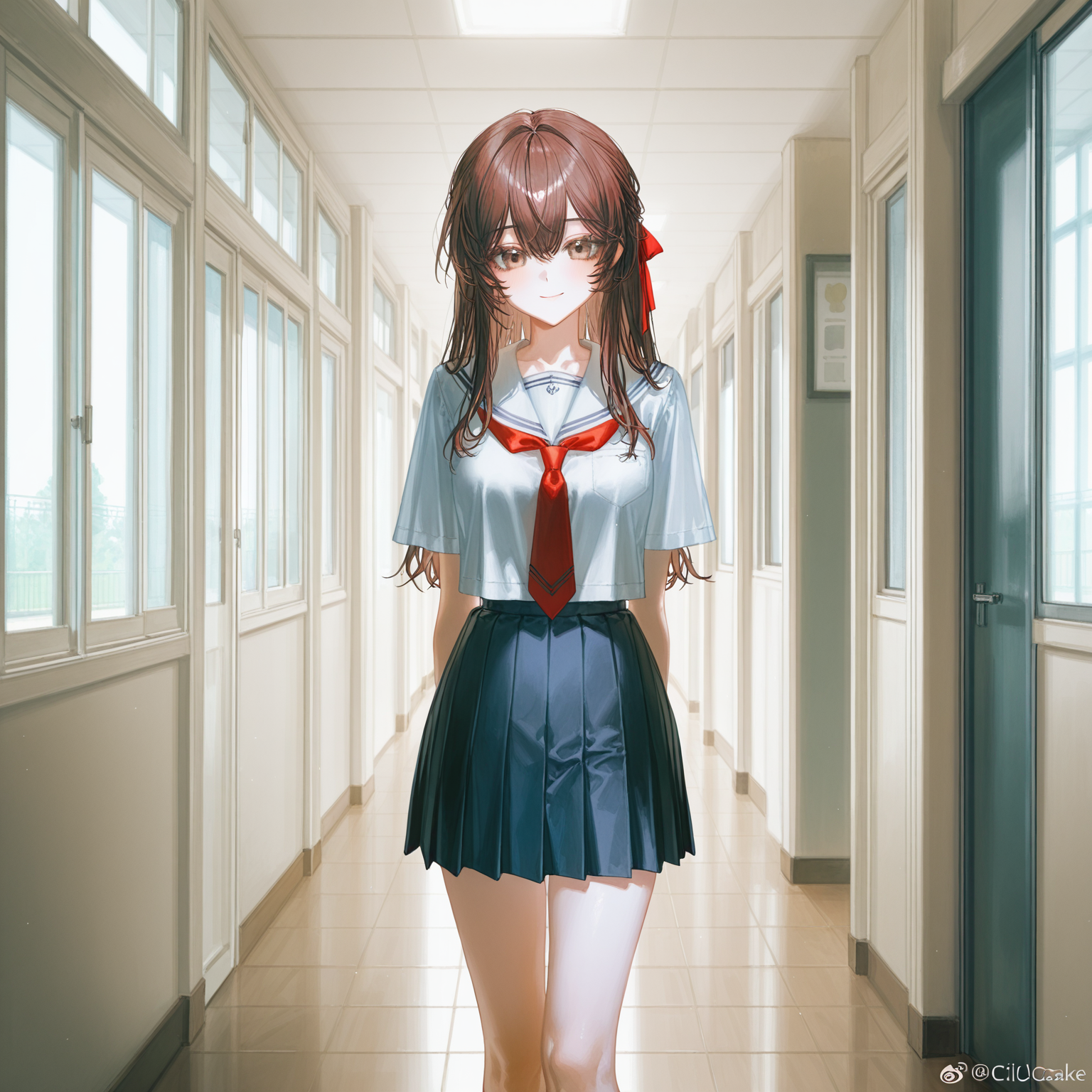 教室にて