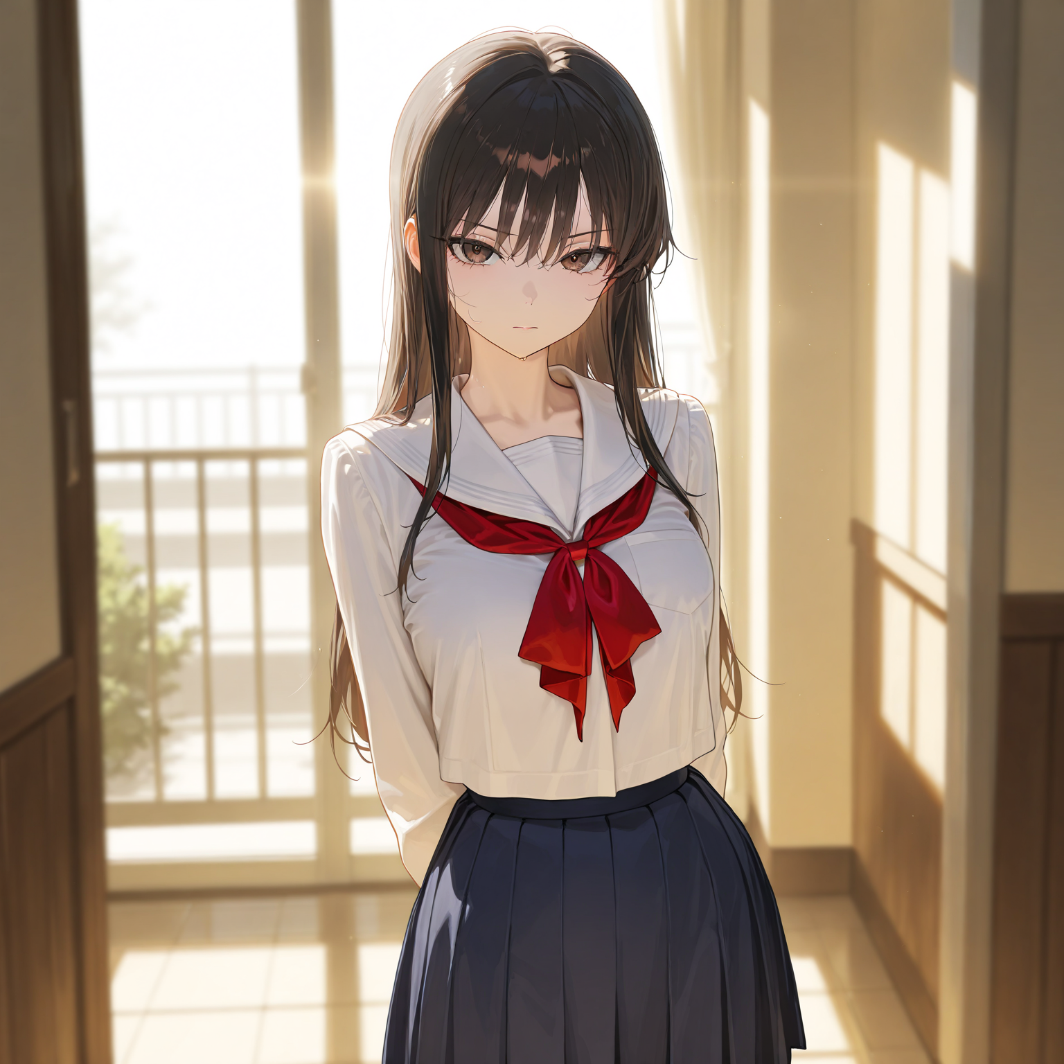 朝の学校