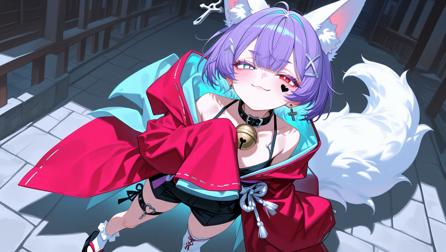 うづきと出会う前のペットショップ内