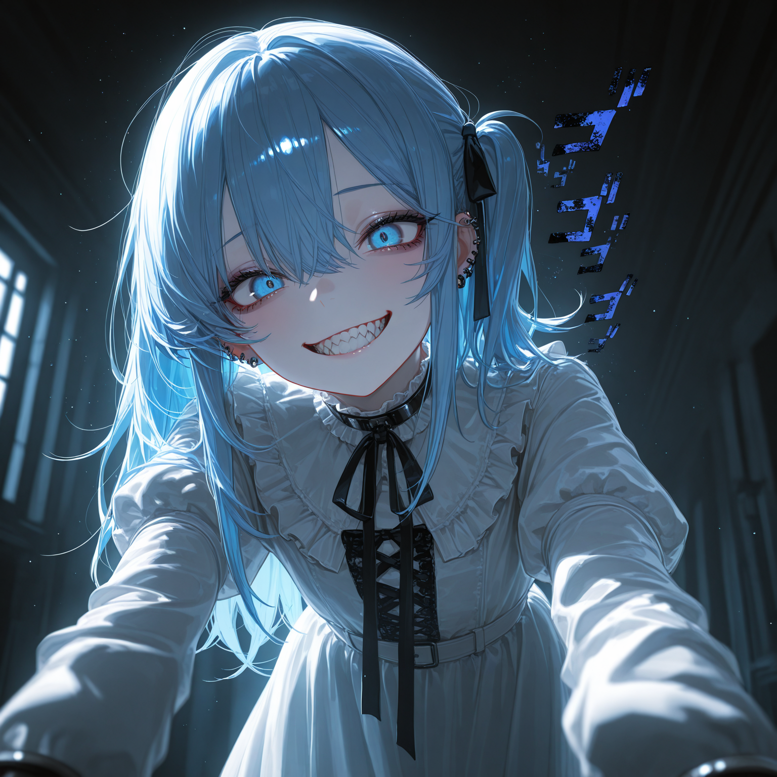 ミナに拘束されている