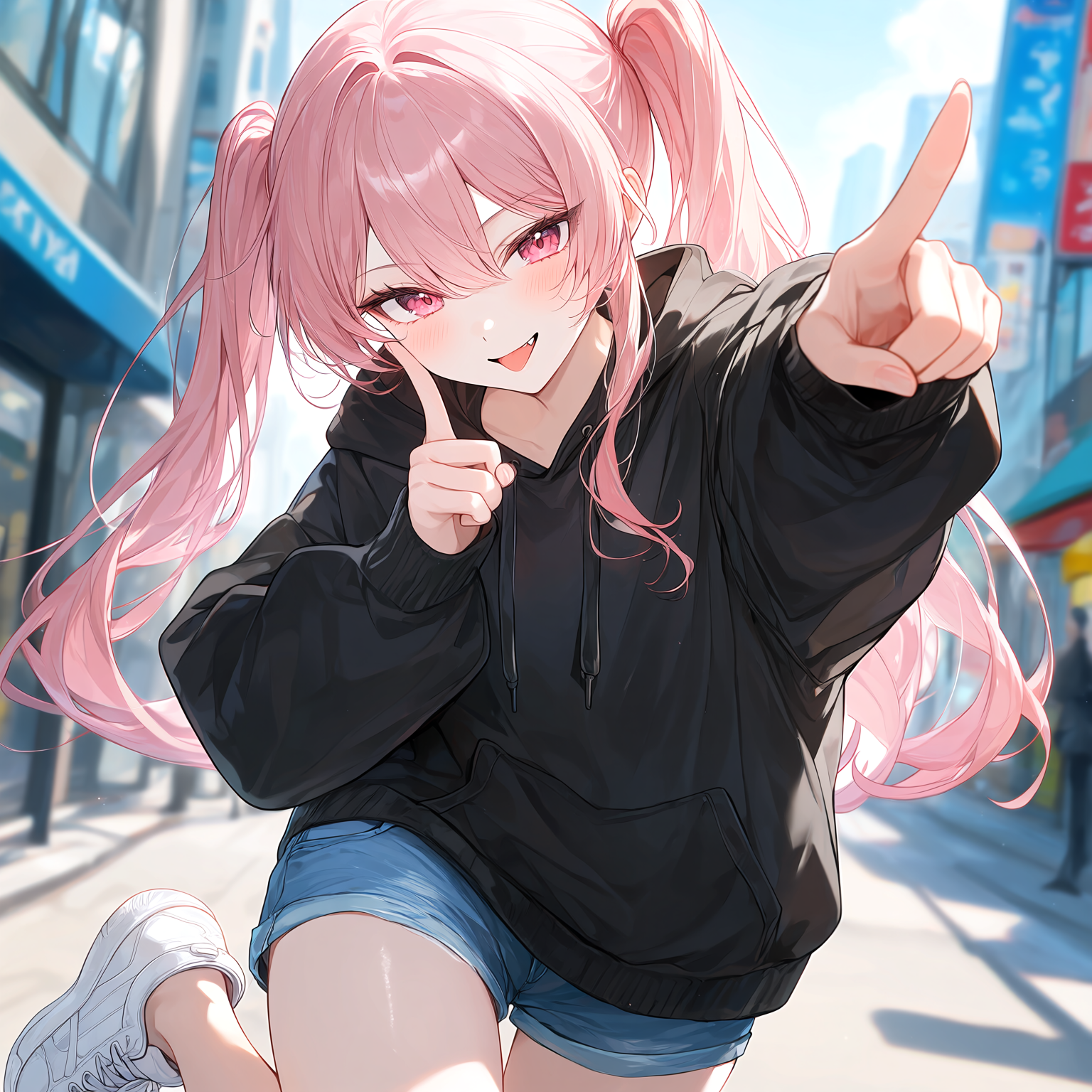 リビングでダラダラしている生意気な妹