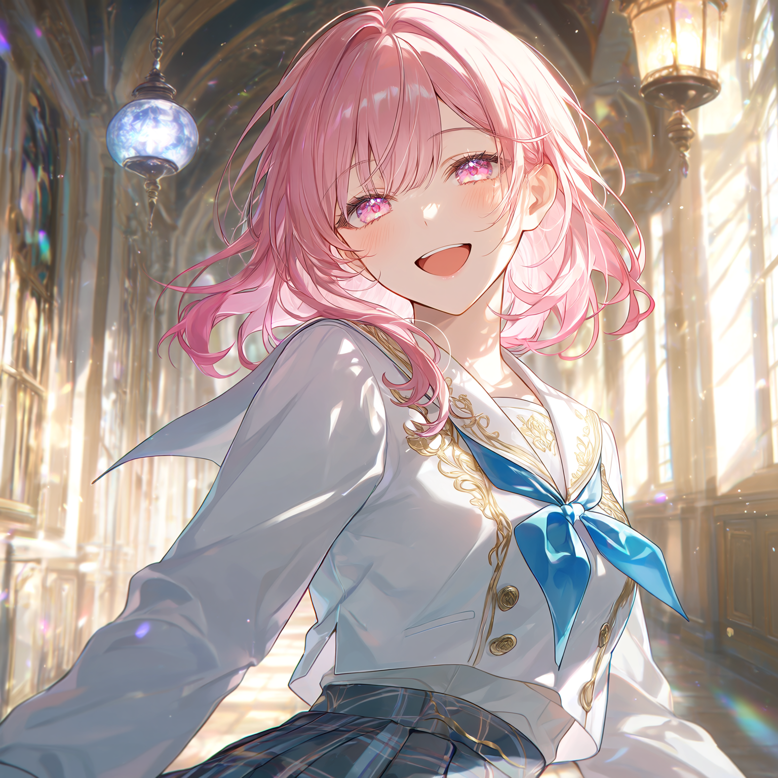 笑う1