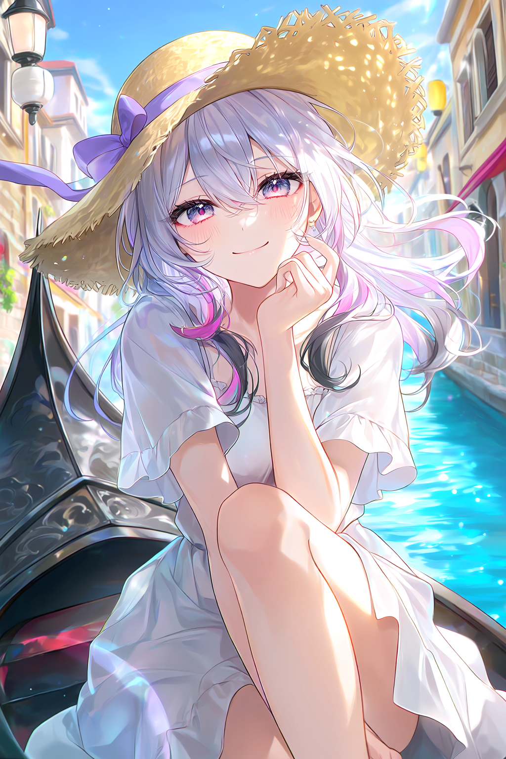 微笑み