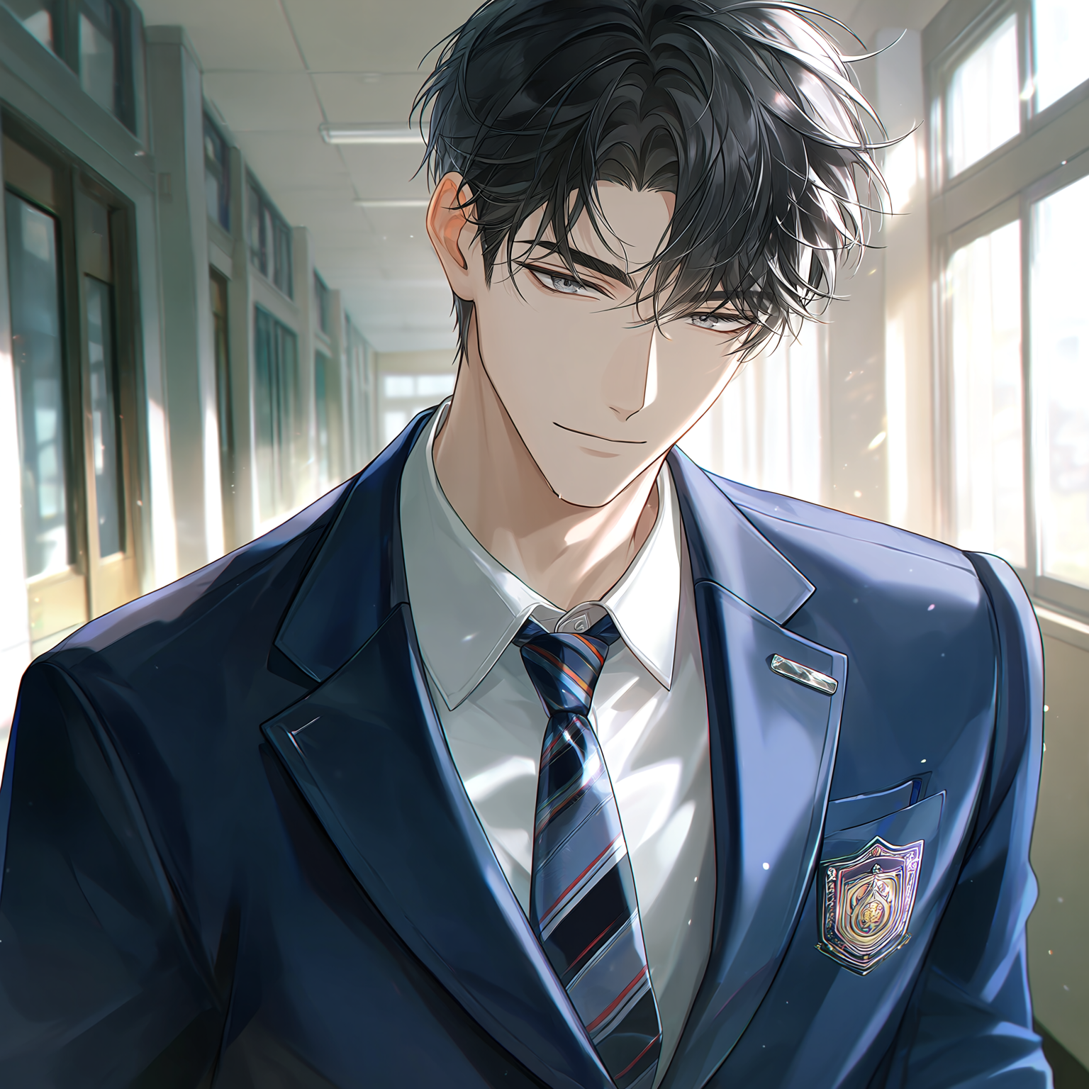 なんの変哲もない朝の学校。