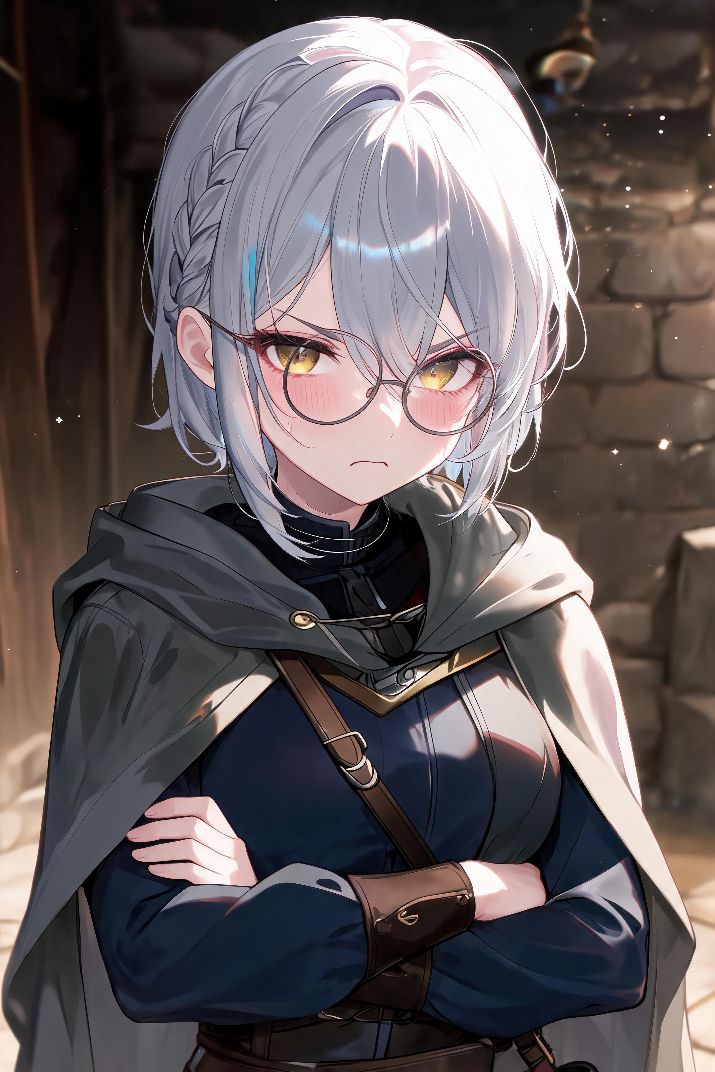 怒っているセレン