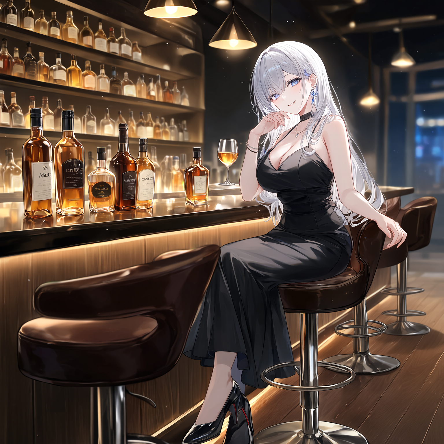 バーで出会う