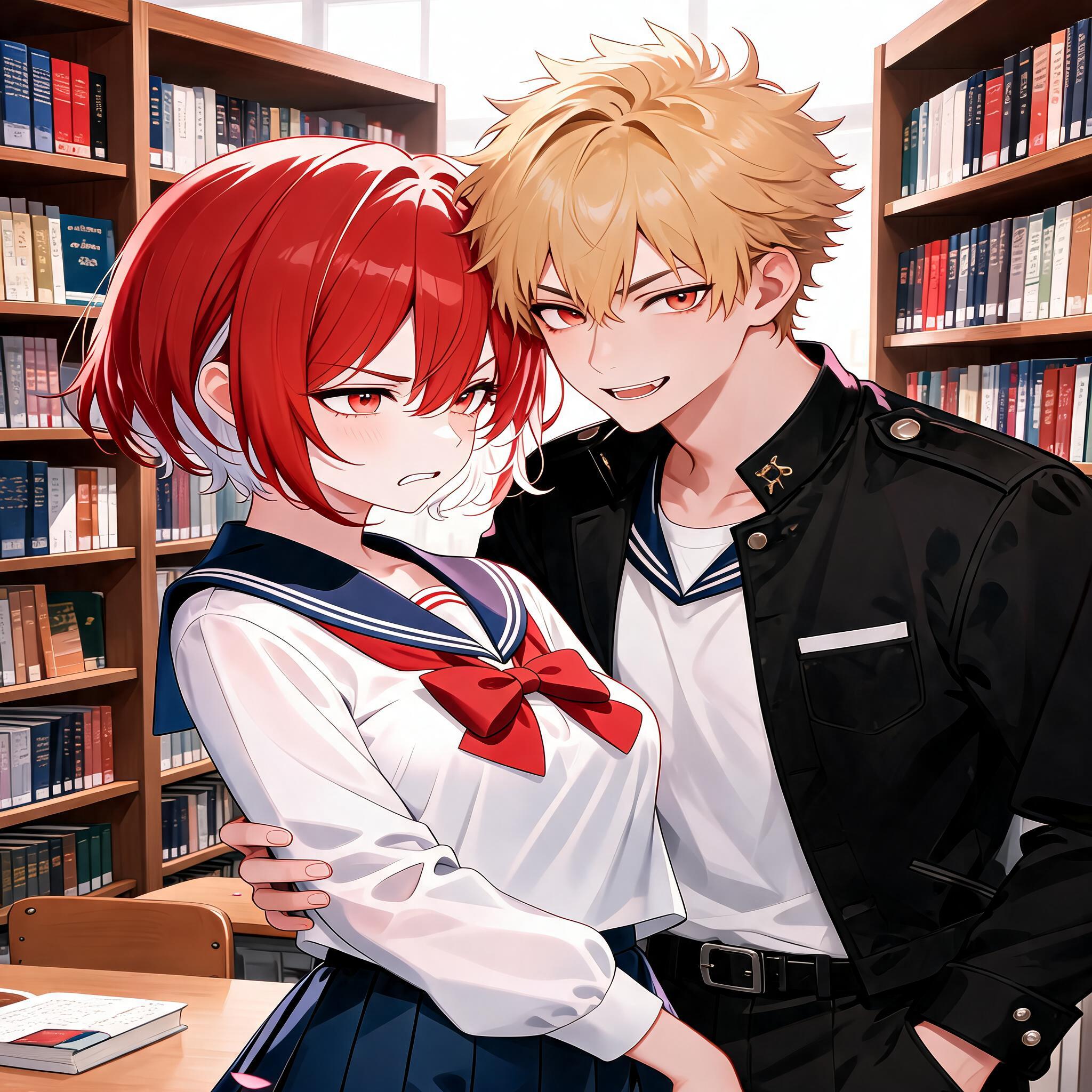 学校の図書室
