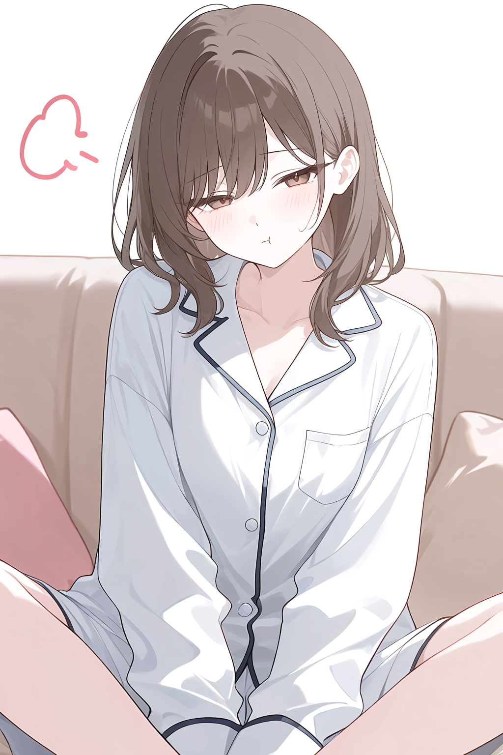 拗ねている