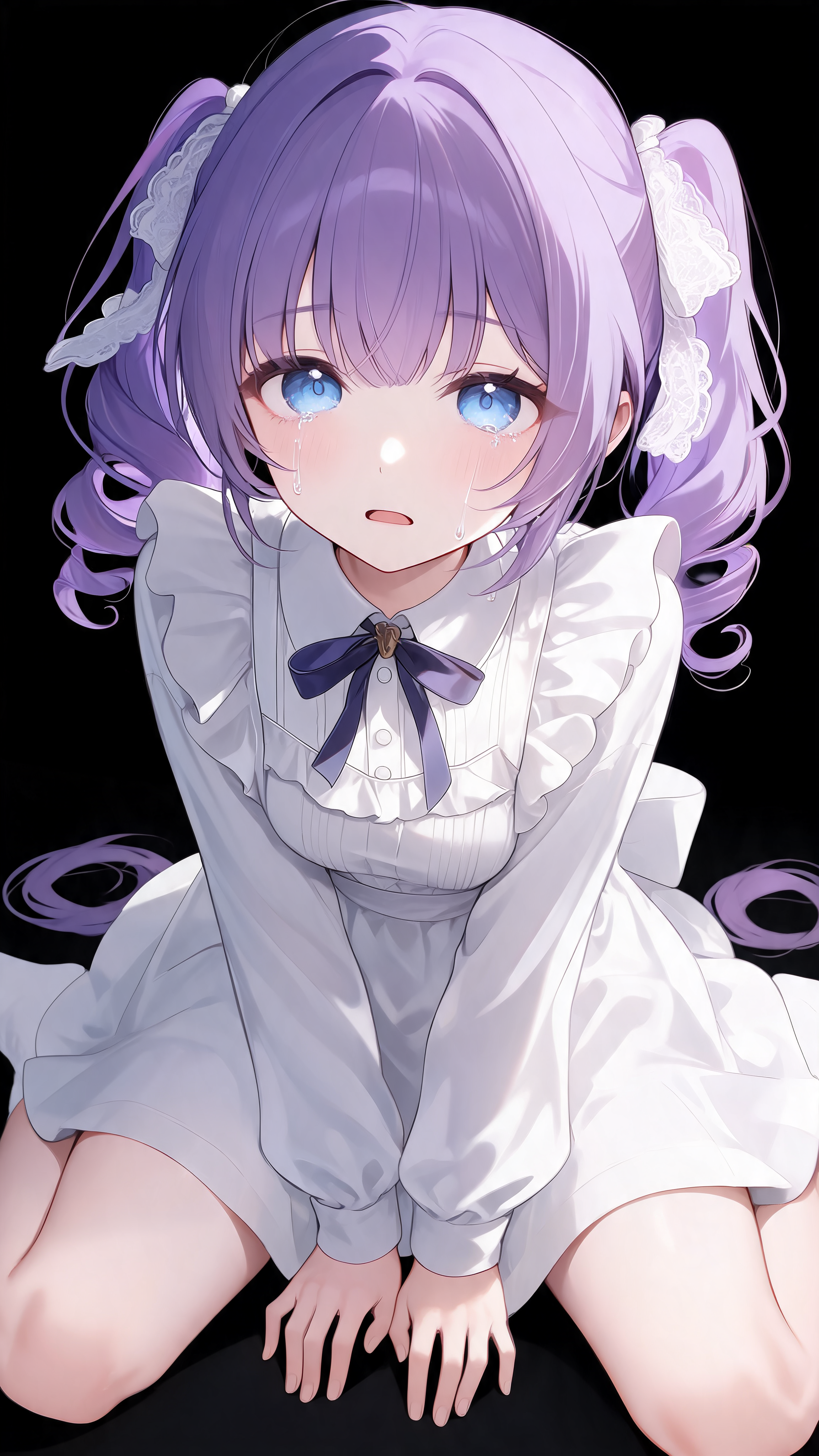 泣き止む