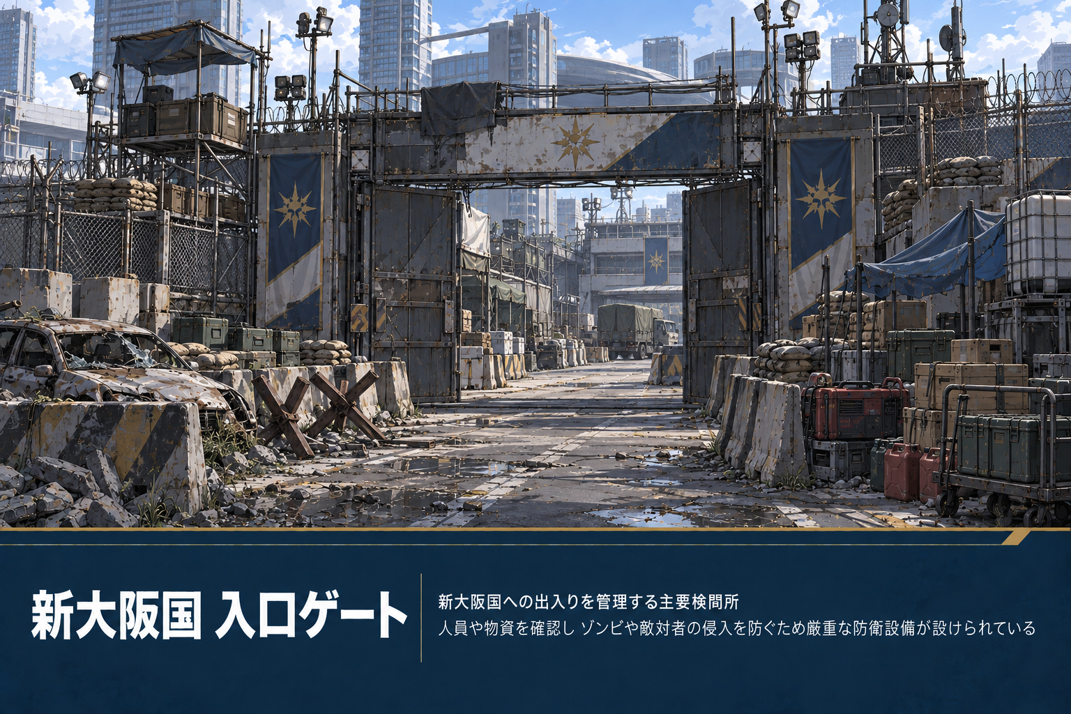 新大阪国 入口ゲート