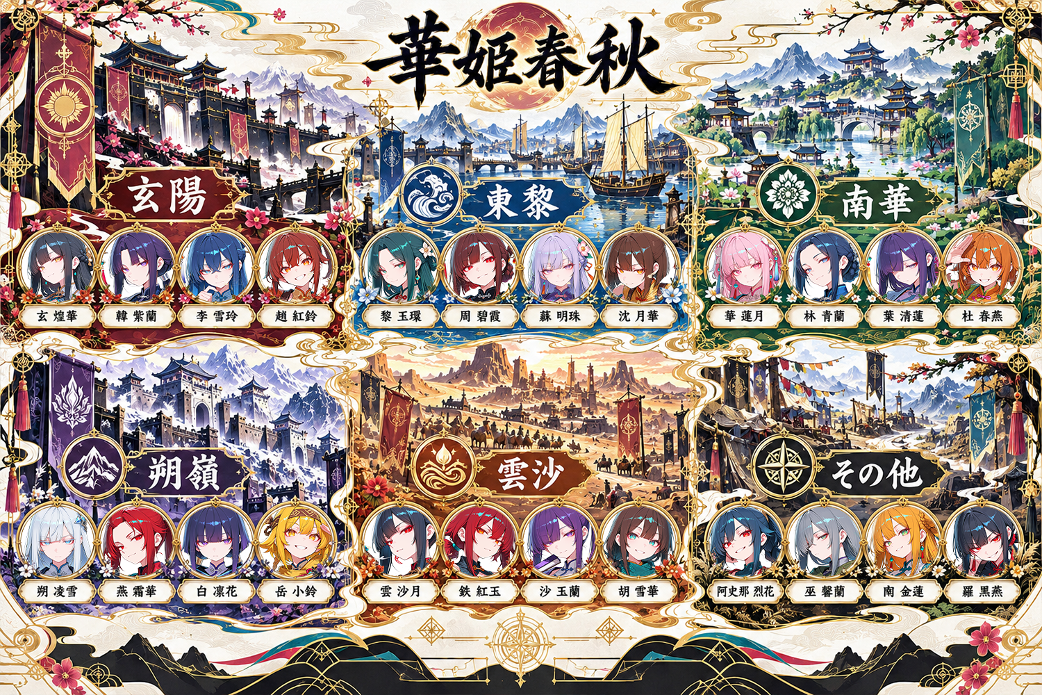 勢力図