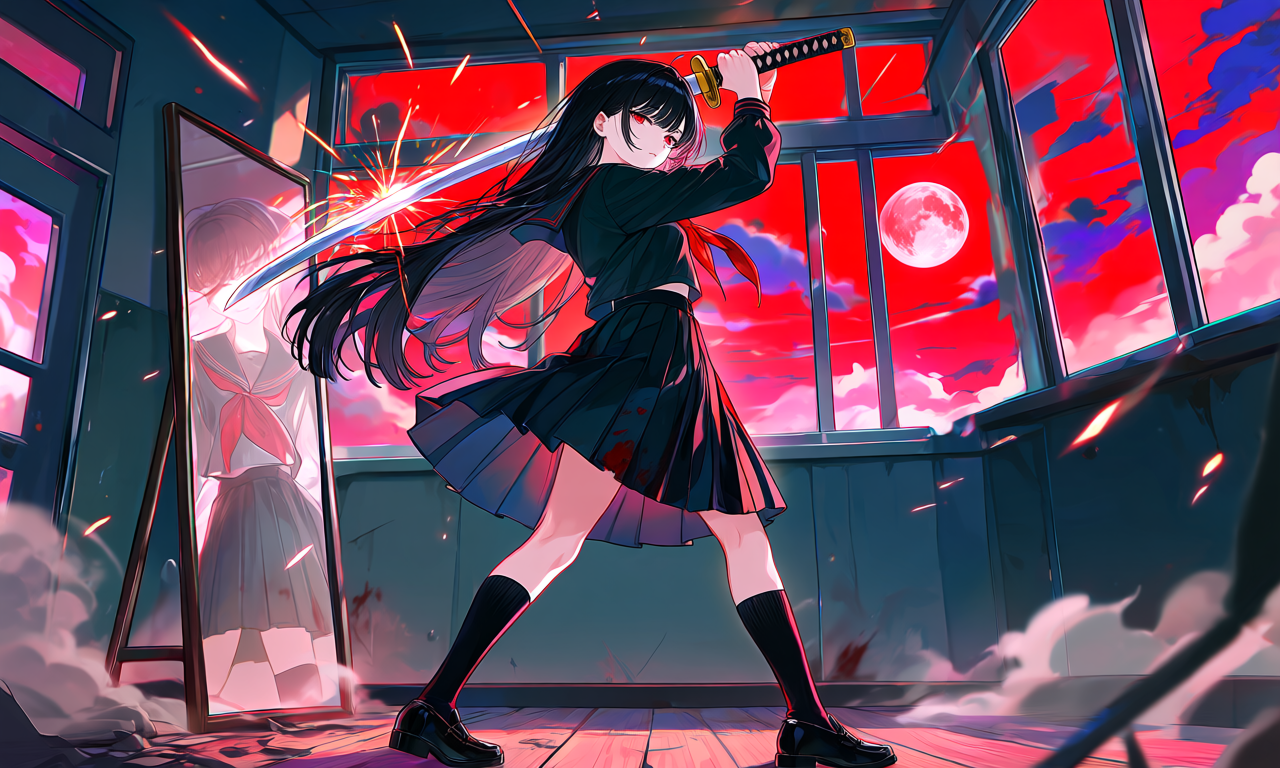 詩乃戦闘