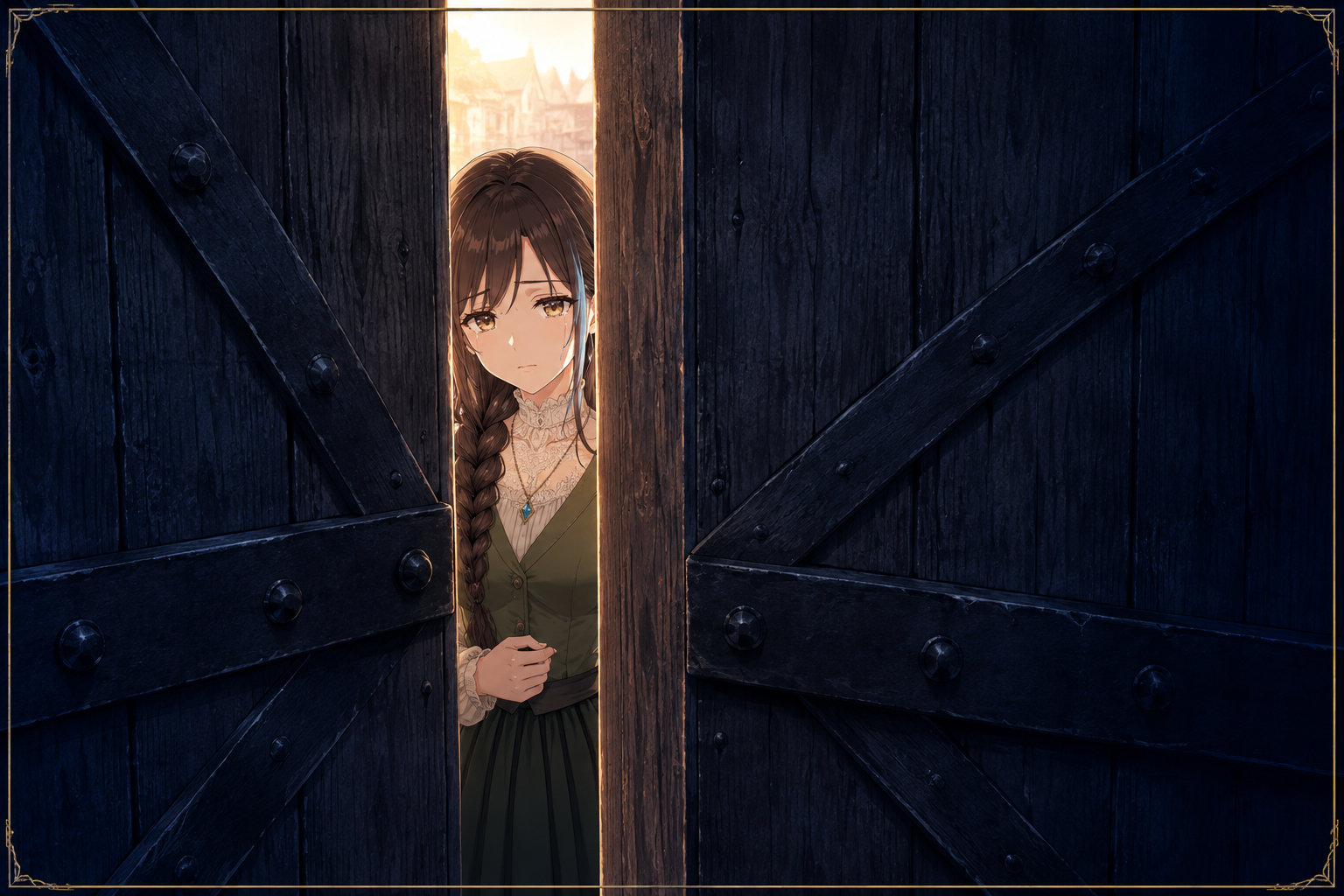 閉ざされた門