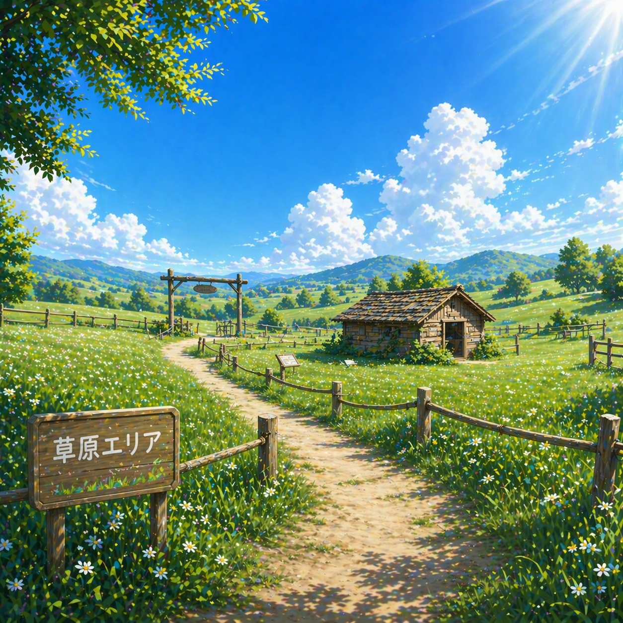 草原エリア
