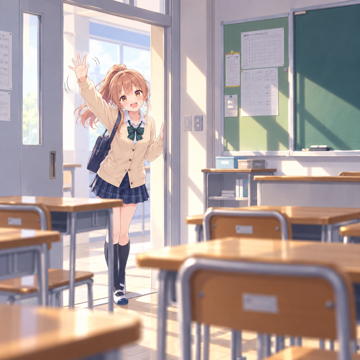 ドアから来るひまり