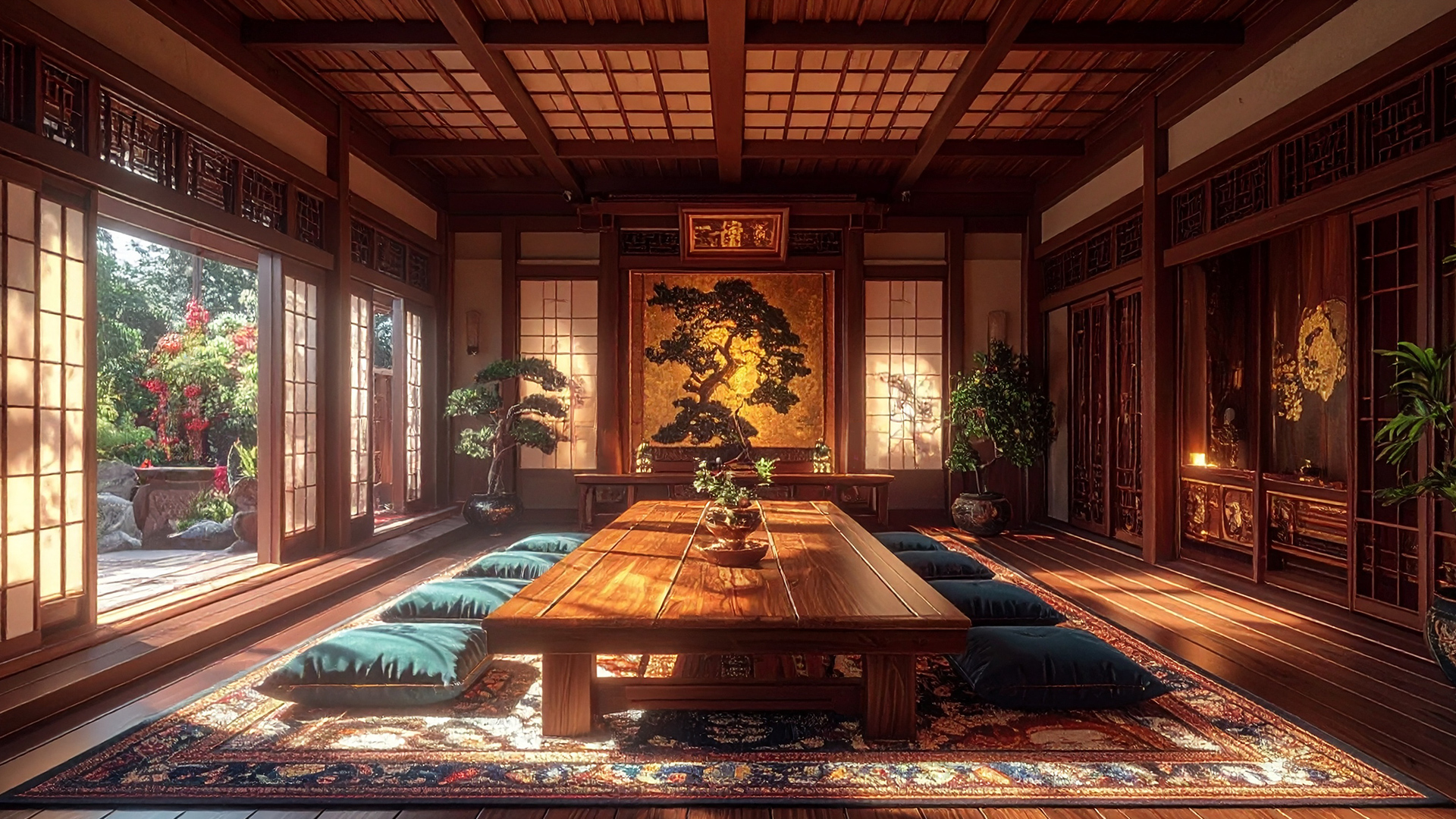 実家の広間