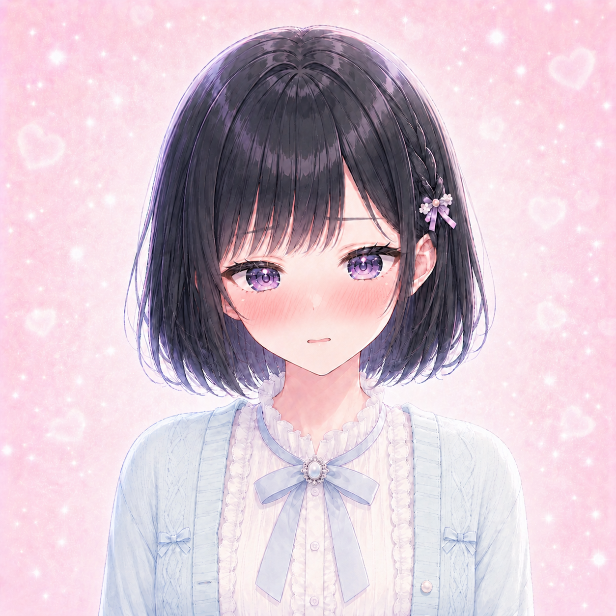 陽菜照れ