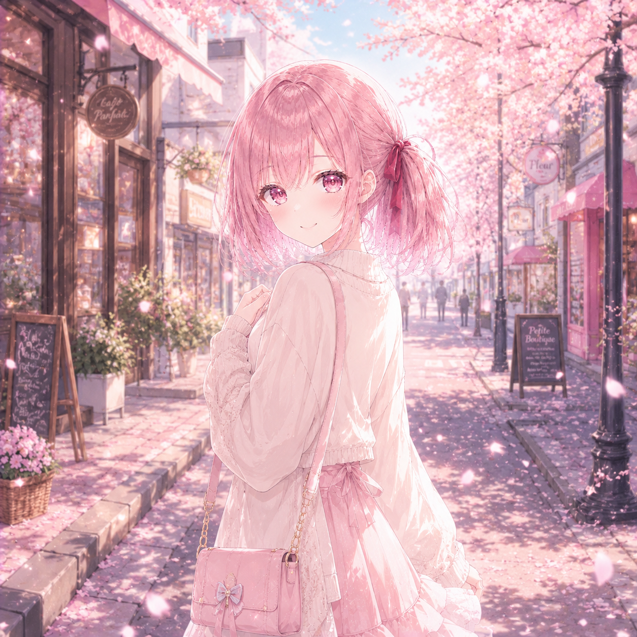 振り向き