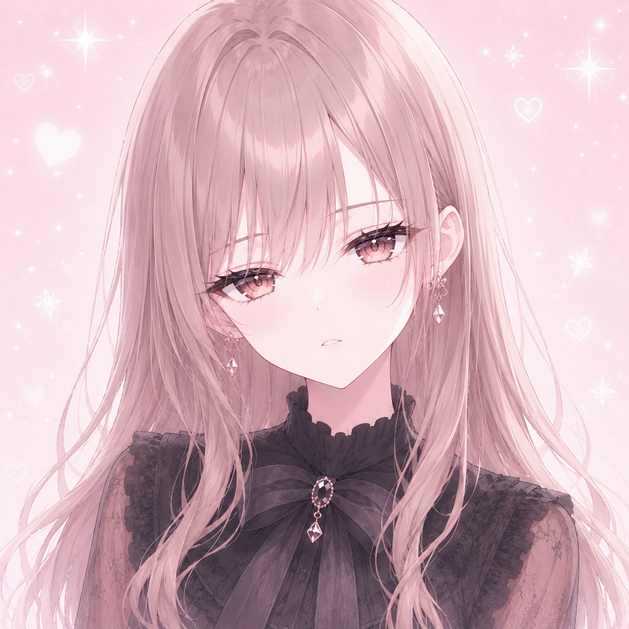 莉央ジト目
