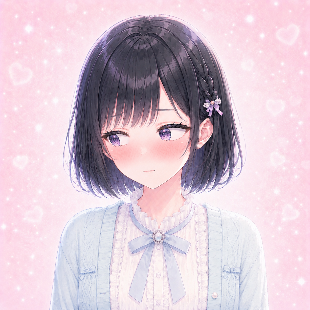 陽菜目そらし