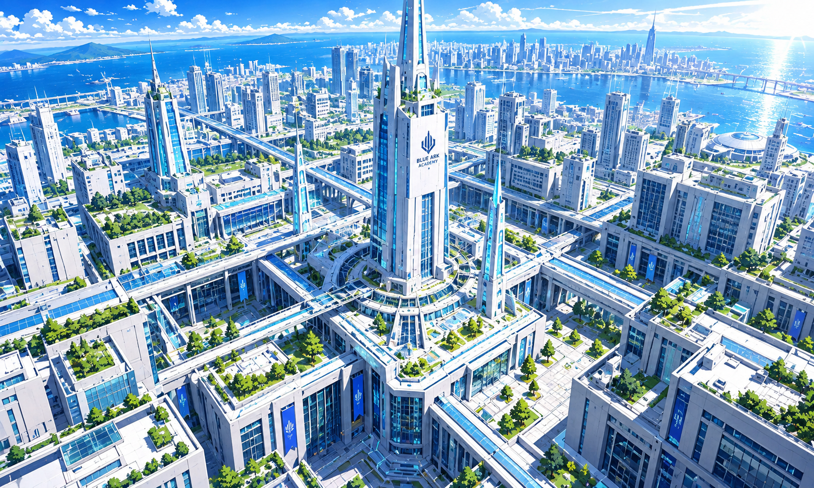 ブルーアーク学園全景