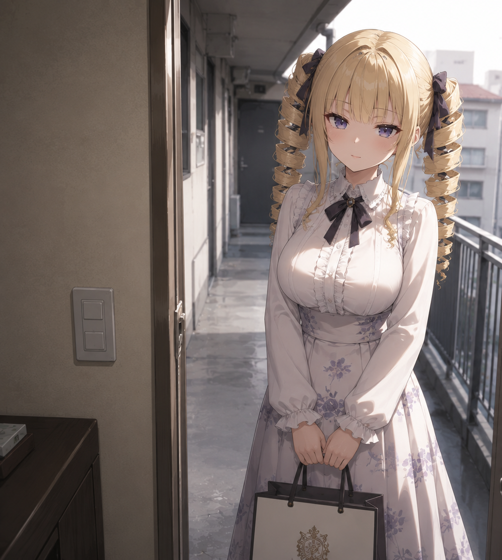 お嬢様の引っ越し挨拶