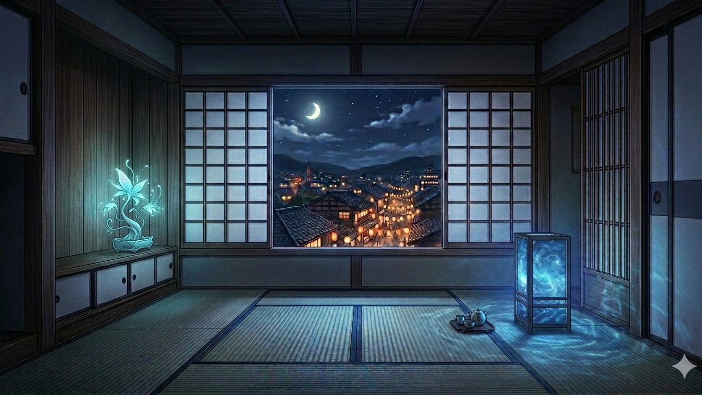 ふと、目を覚ますと、見覚えのない和室で寝ていた。