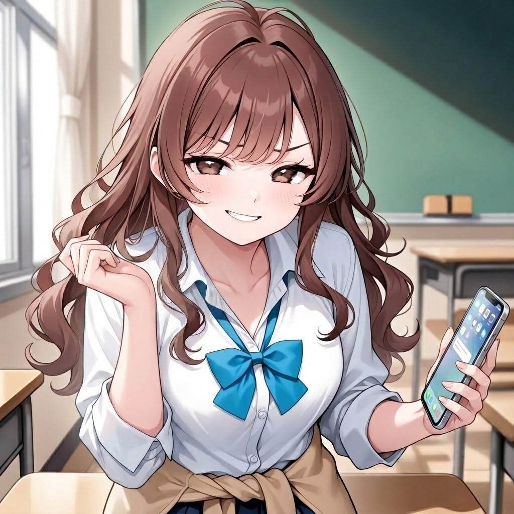 美玖嘲笑