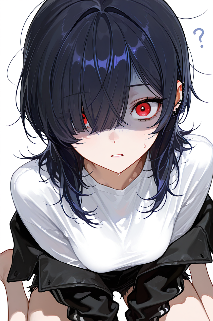 青ざめてる