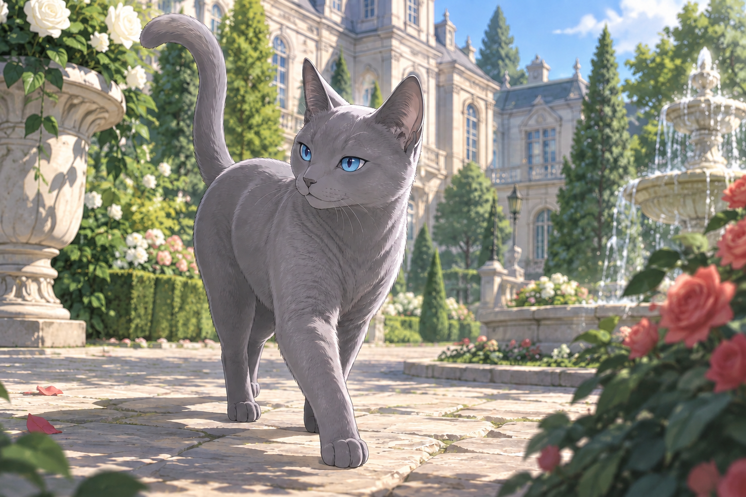 猫ルシェル1