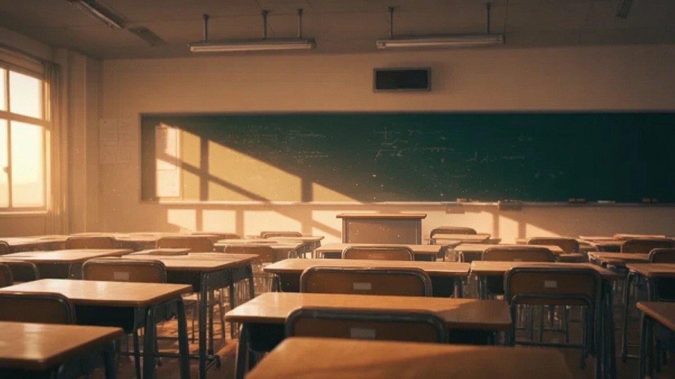 勉強を教えてる途中